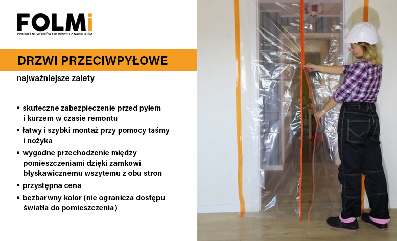 Drzwi przeciwpyłowe FOLMI Drzwi przeciwpyłowe FOLMI